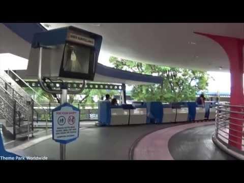 Tomorrowland People Mover On Ride HD POV Magic Kingdom Walt Disney World