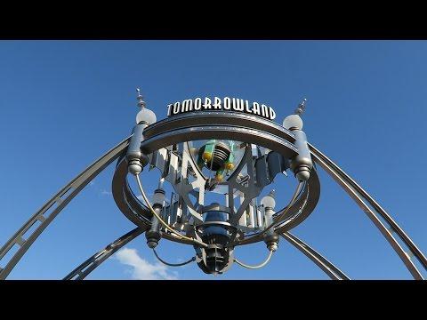 Walt Disney World Magic Kingdom Full Walking Tour Of Tomorrowland!!!